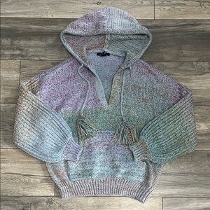 Forever 21 Pastel Knit V-Neck Sweater